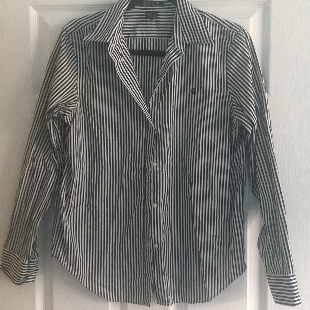 Ralph Lauren Striped Button-Down